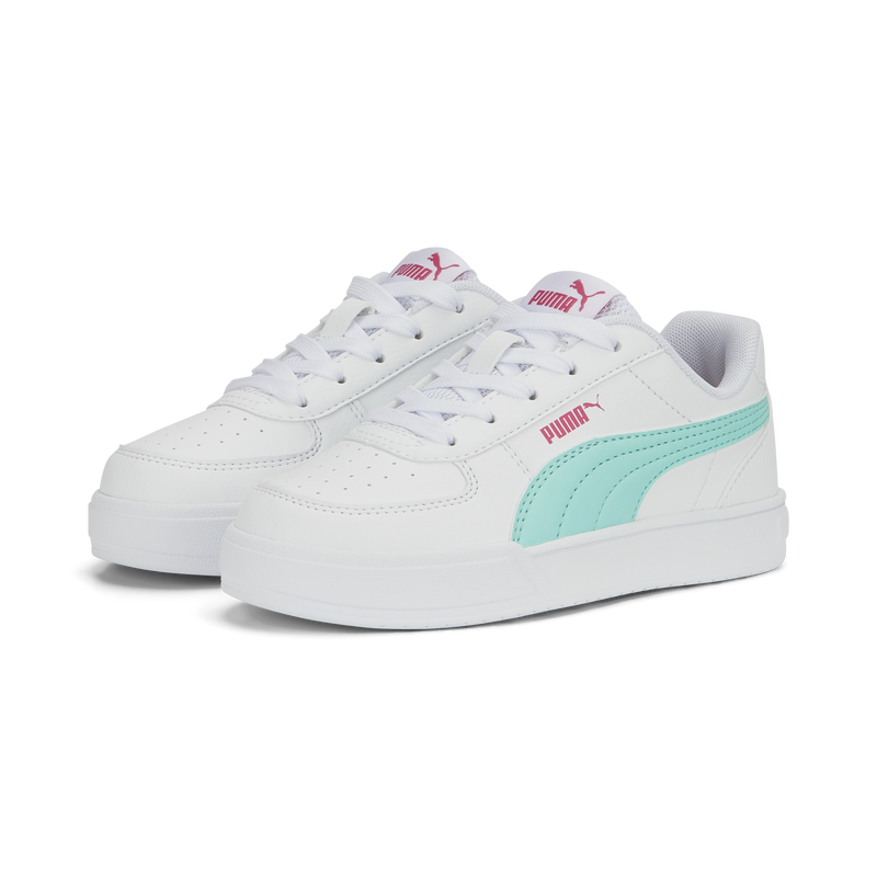 Puma Caven PS PUMA White-Mint-Glowing Pi