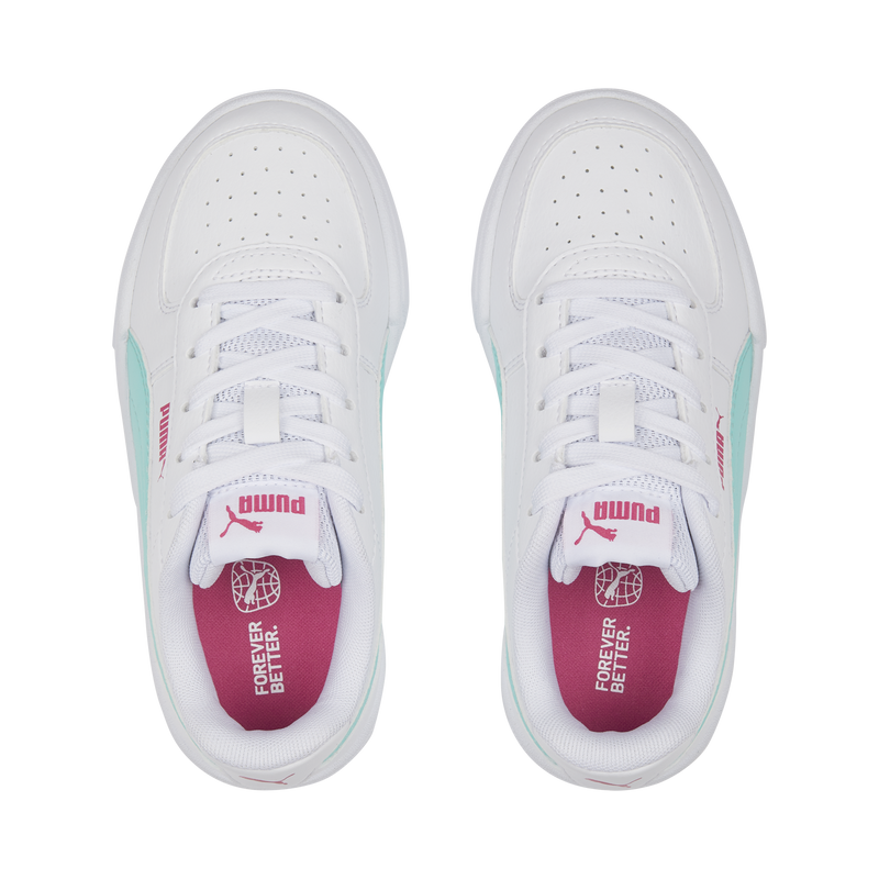 Puma Caven PS PUMA White-Mint-Glowing Pi