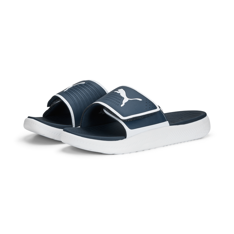 Softride Slide V Dark Night-PUMA White