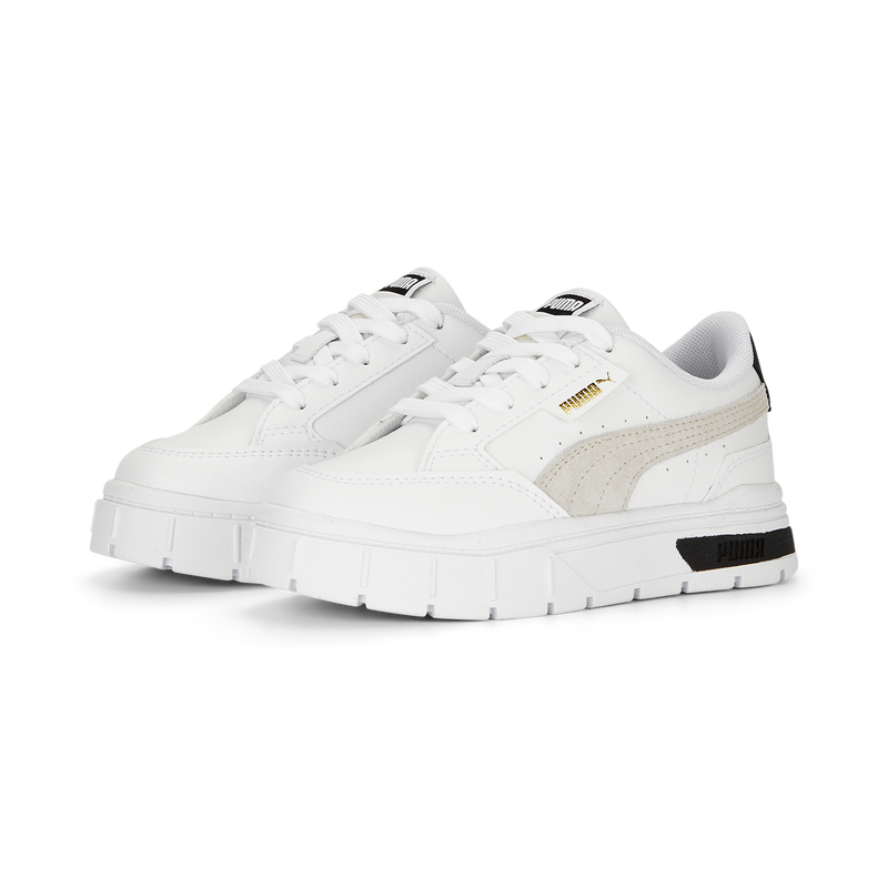 Mayze Stack PS PUMA White-Vapor Gray