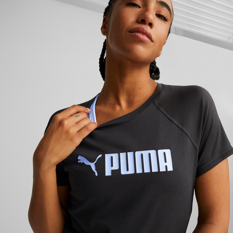 PUMA FIT LOGO TRAINING TEE WOMEN