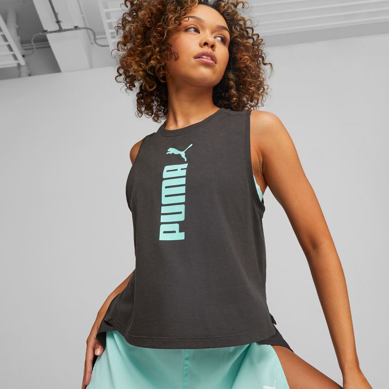 PUMA FIT TRI-BLEND TRAINING TANK TOP WOMEN