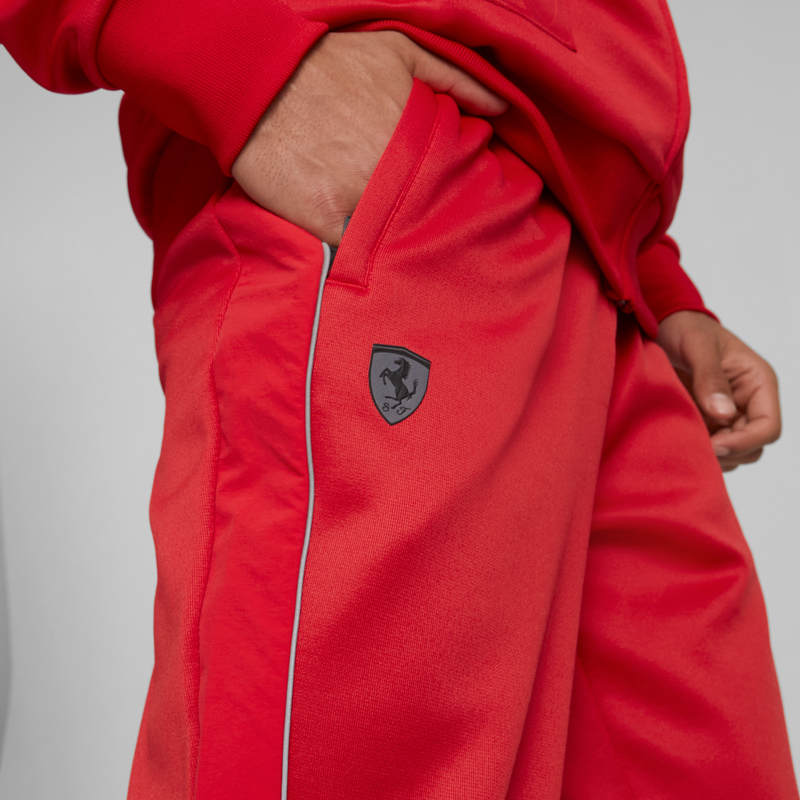 Ferrari Style MT7 Track Pants Rosso Cors