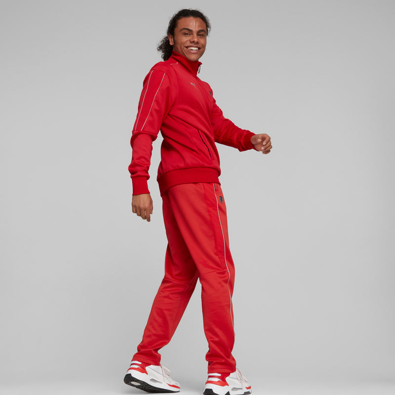 Ferrari Style MT7 Track Pants Rosso Cors