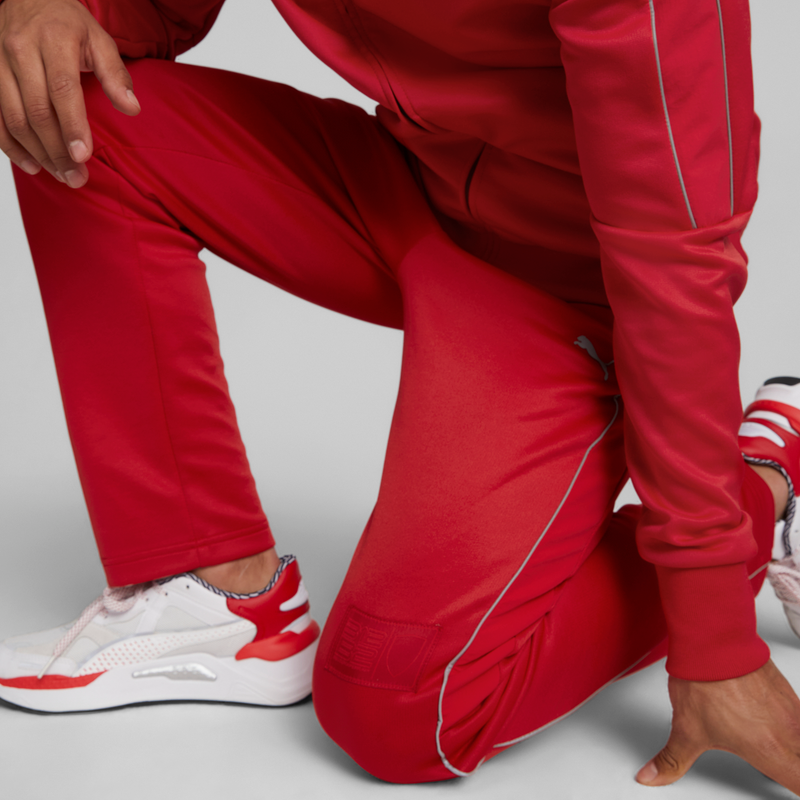 Ferrari Style MT7 Track Pants Rosso Cors