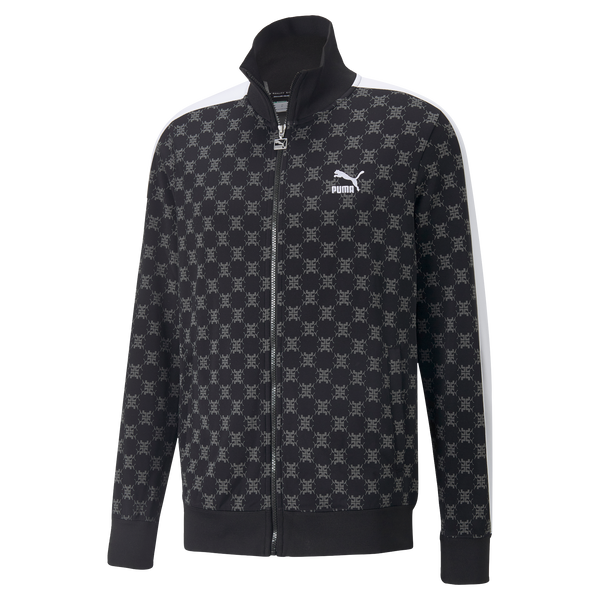 T7 Track Jacket AOP Puma Black-AOP