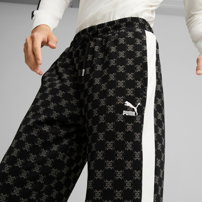 T7 Track Pants AOP Puma Black-AOP