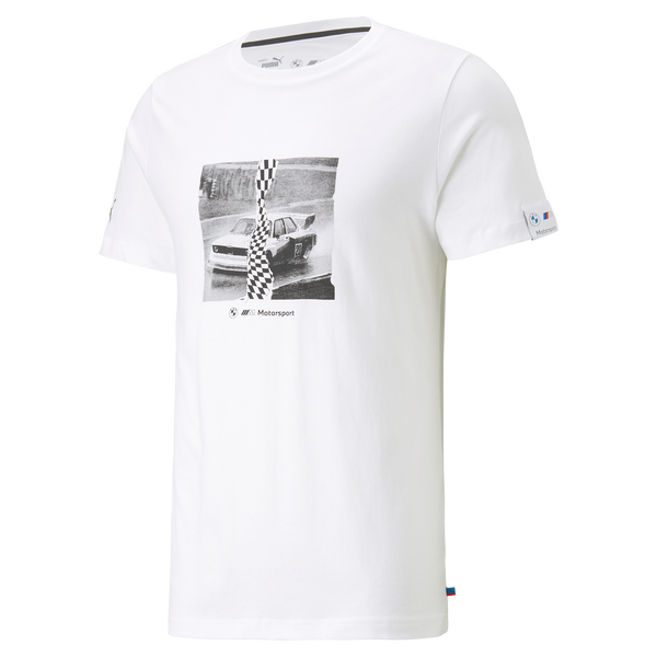 BMW MMS ESS Car Graphic Tee PUMA White