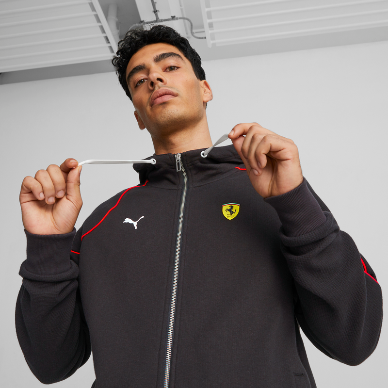 SCUDERIA FERRARI RACE LONG SLEEVE HOODIE MEN