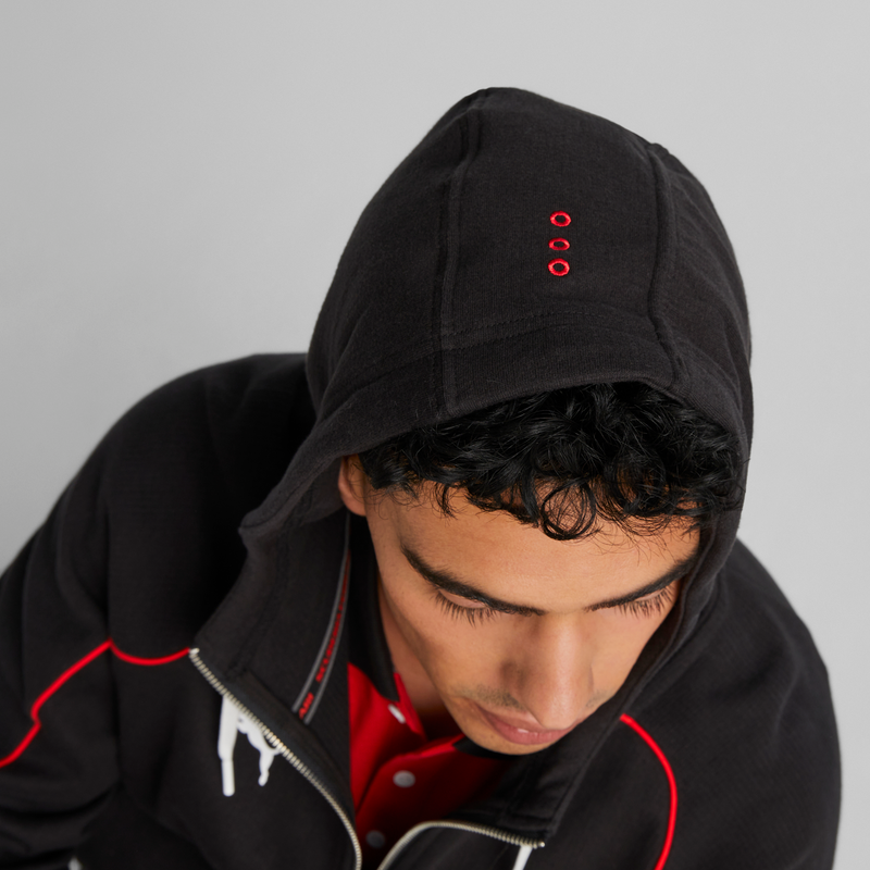 SCUDERIA FERRARI RACE LONG SLEEVE HOODIE MEN