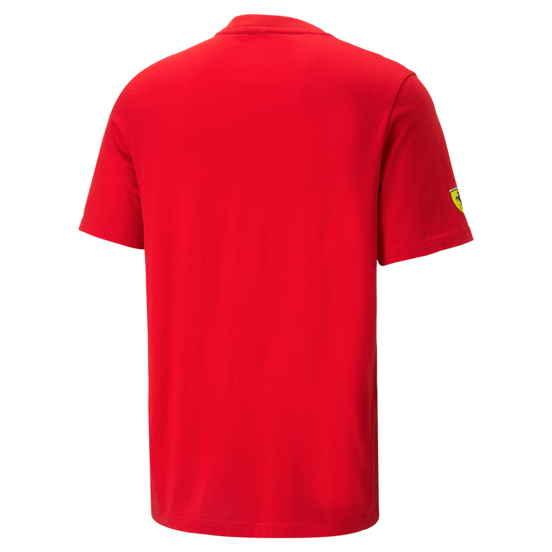 SCUDERIA FERRARI RACE BIG SHIELD TONAL TEE MEN