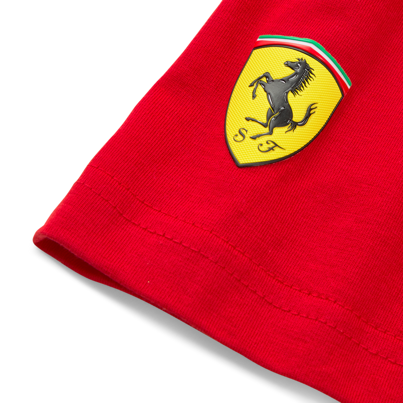 SCUDERIA FERRARI RACE BIG SHIELD TONAL TEE MEN