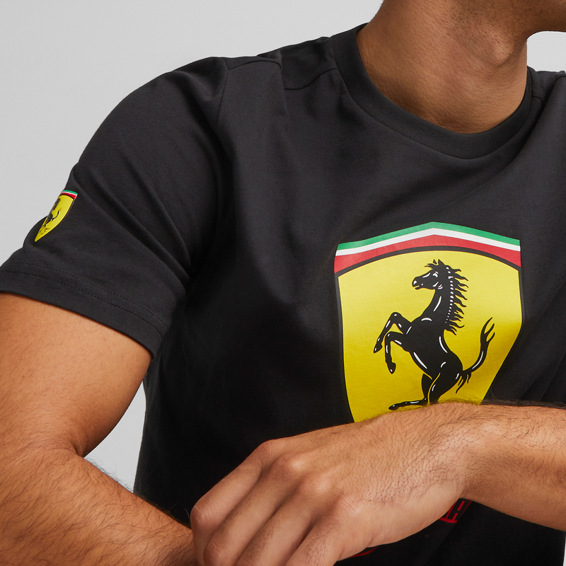 Ferrari race Big Shield Tee Heritage PUM