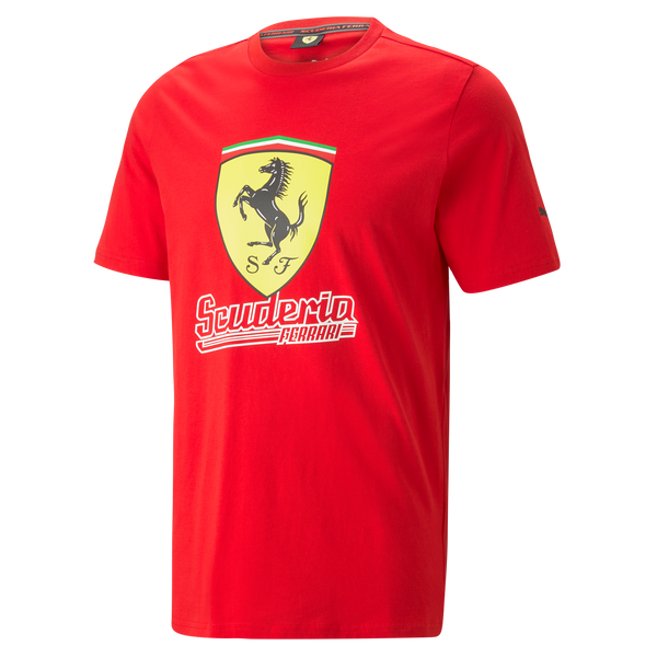 Ferrari race Big Shield Tee Heritage Ros