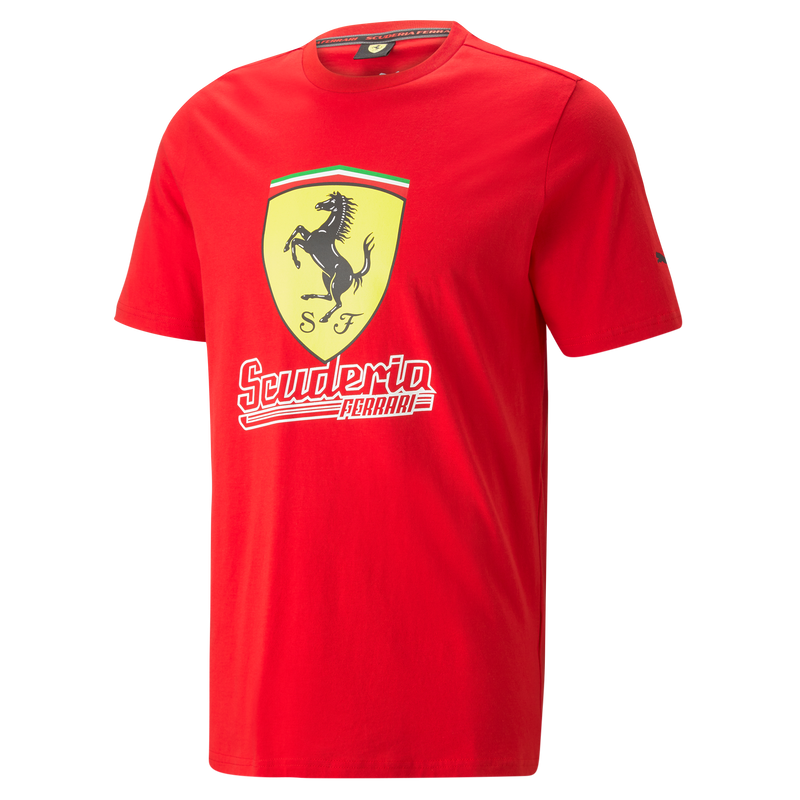 Ferrari race Big Shield Tee Heritage Ros