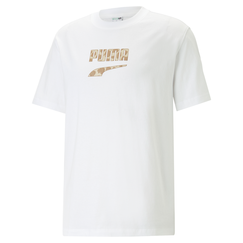 DOWNTOWN Logo Graphic Tee PUMA White