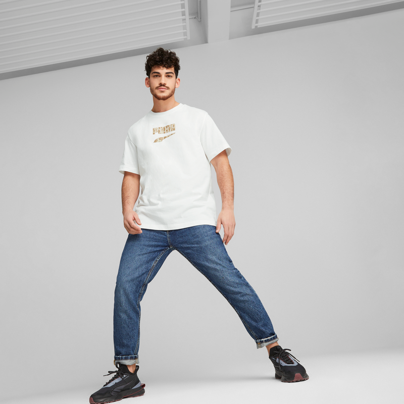 DOWNTOWN Logo Graphic Tee PUMA White