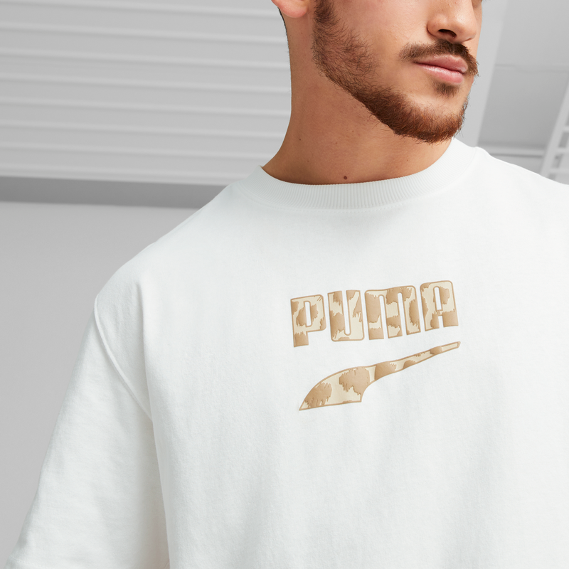 DOWNTOWN Logo Graphic Tee PUMA White