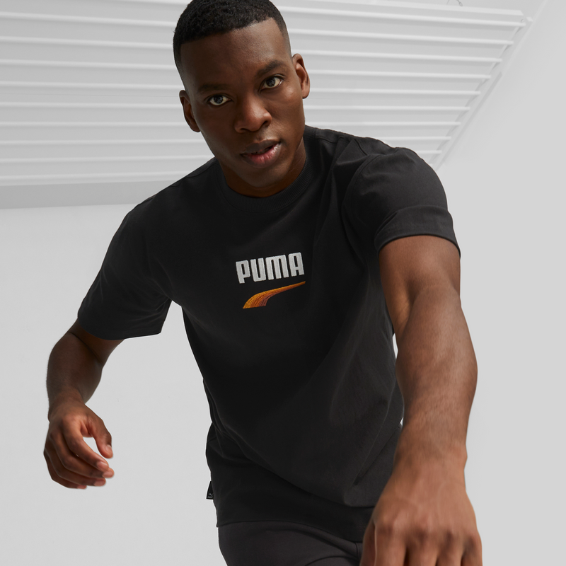 DOWNTOWN Logo Tee PUMA Black