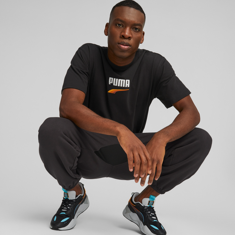 DOWNTOWN Logo Tee PUMA Black