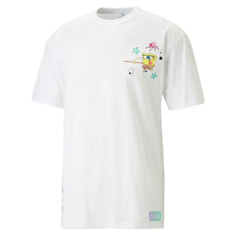 PUMA X SPONGEBOB Graphic Tee PUMA White