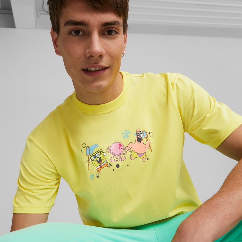 PUMA X SPONGEBOB GRAPHIC TEE MEN