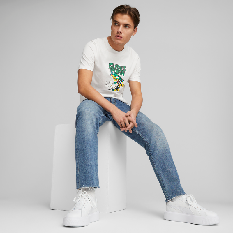 CLASSICS SUPER PUMA Graphic Tee PUMA Whi