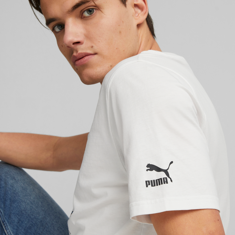 CLASSICS SUPER PUMA Graphic Tee PUMA Whi