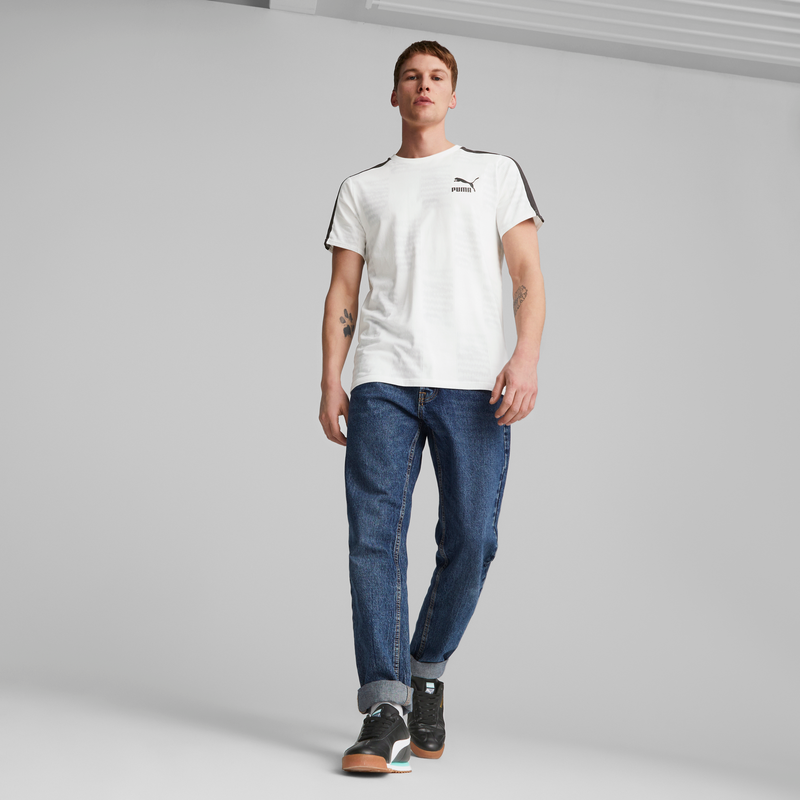 T7 SPORT AOP Tee PUMA White-AOP