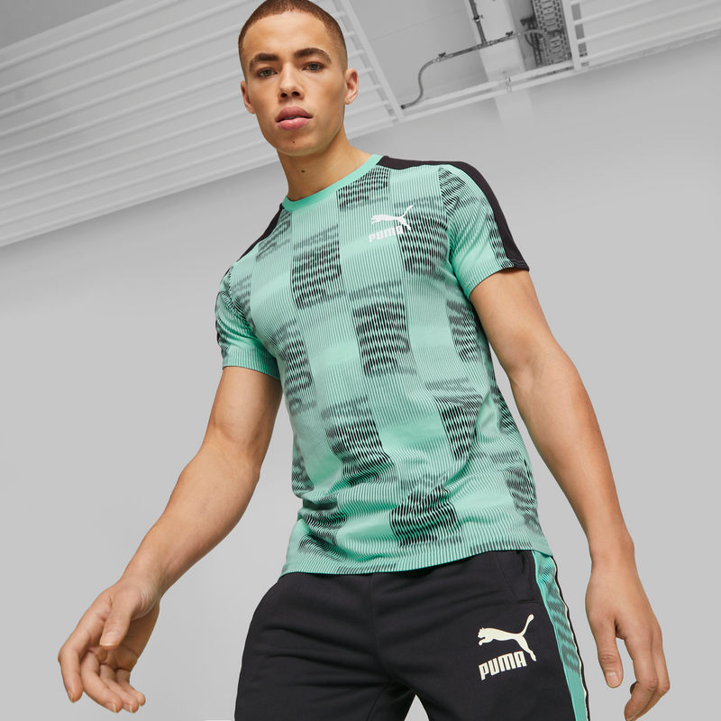 T7 SPORT AOP Tee Mint-AOP