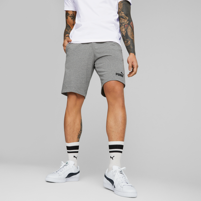 ESS Jersey Shorts Medium Gray Heather