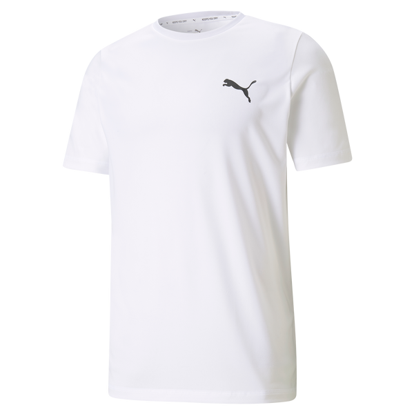 ACTIVE Small Logo Tee Puma White