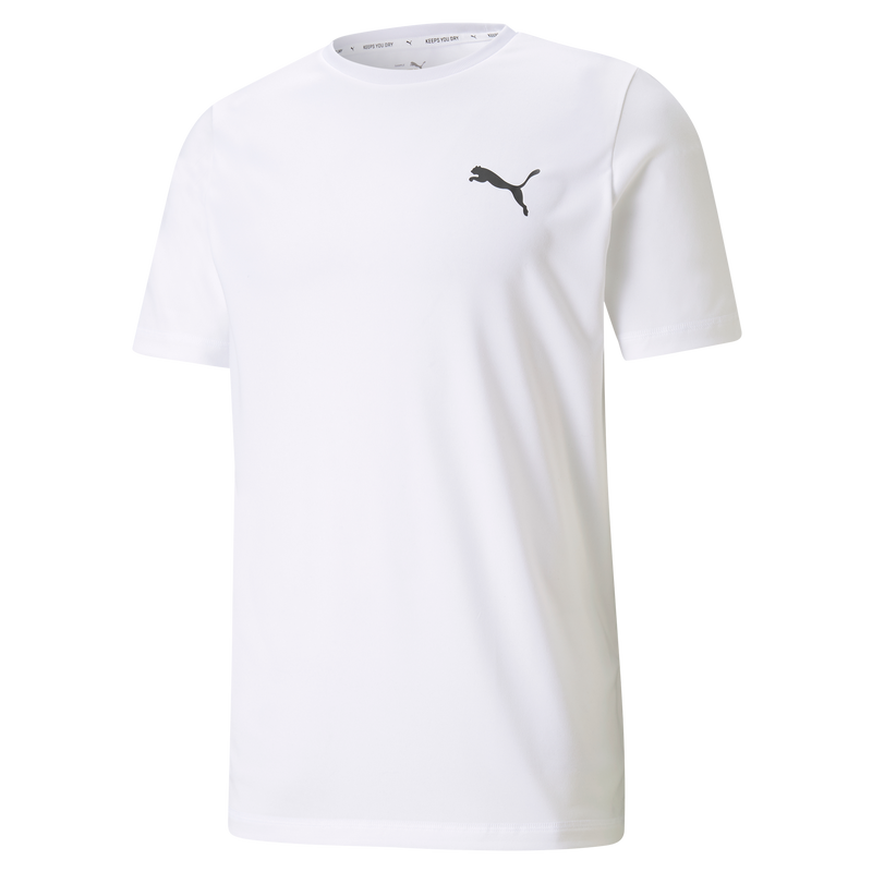 ACTIVE Small Logo Tee Puma White