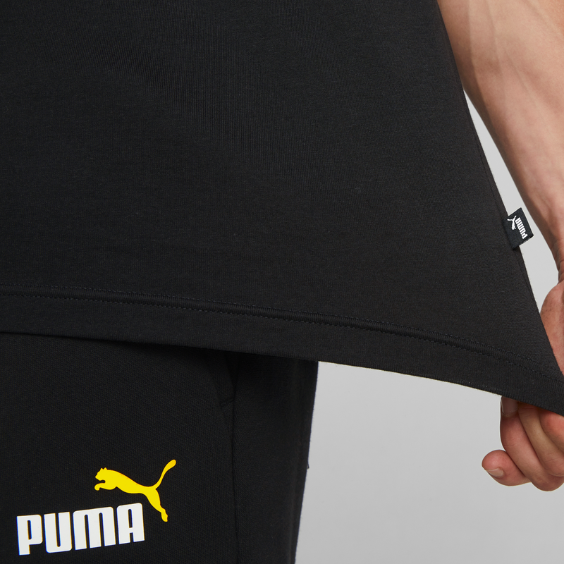 ESS+ 2 Col Logo Tee M Puma Black-Tangeri