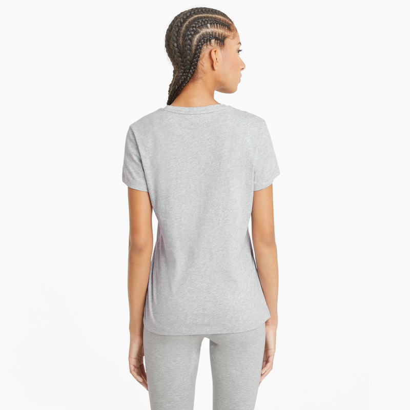 ESS Logo Tee W Light Gray Heather