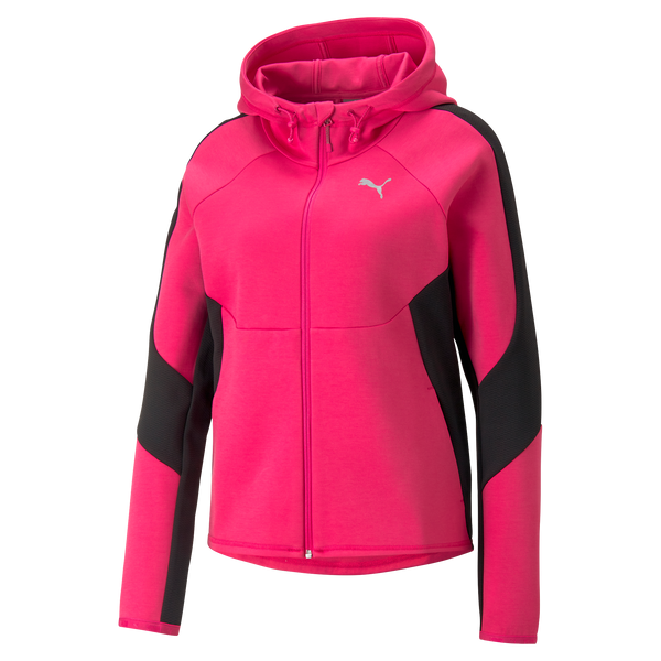 EVOSTRIPE FULL-ZIP HOODIE WOMEN