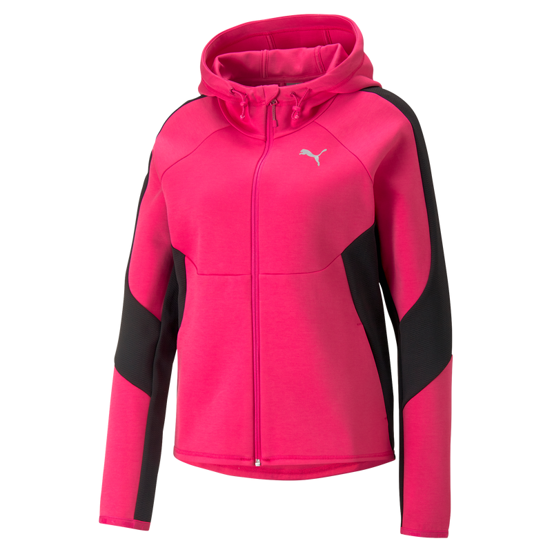 EVOSTRIPE FULL-ZIP HOODIE WOMEN