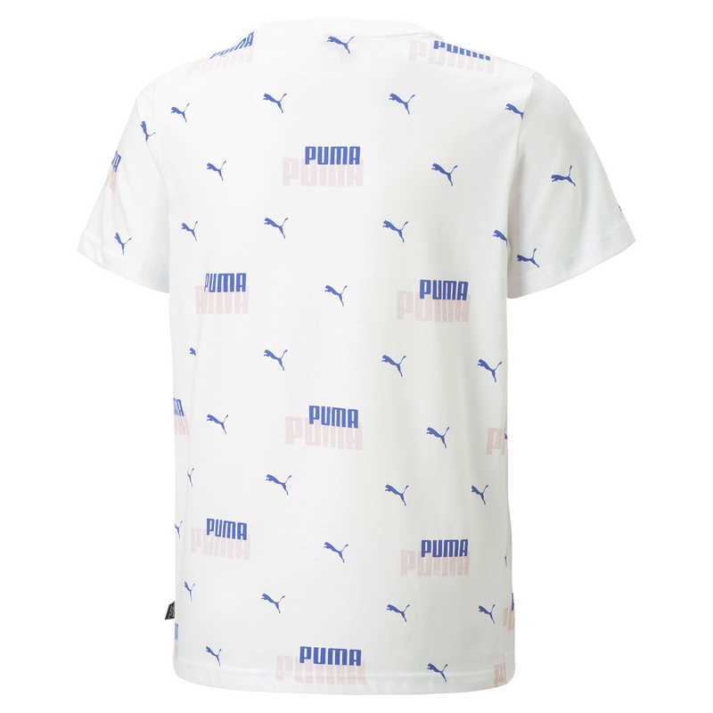 ESS+ LOGO POWER AOP Tee B PUMA White