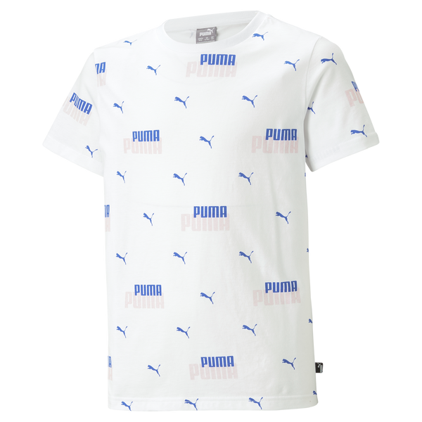 ESS+ LOGO POWER AOP Tee B PUMA White