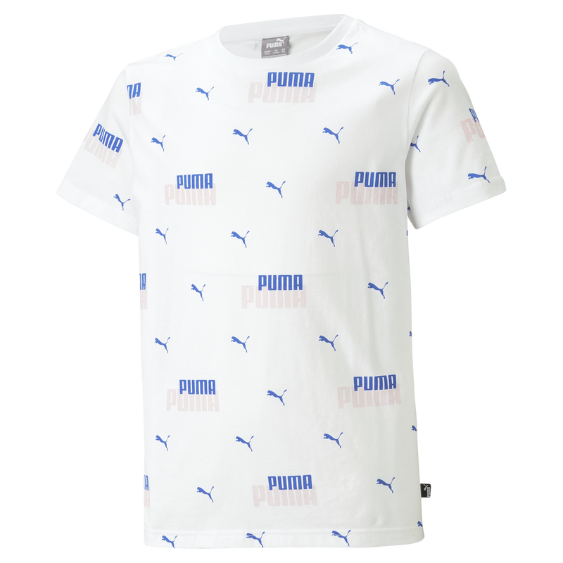 ESS+ LOGO POWER AOP Tee B PUMA White