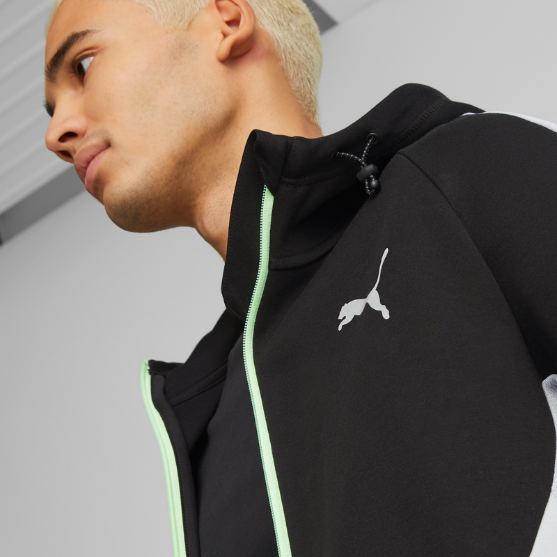 EVOSTRIPE FULL-ZIP HOODIE MEN