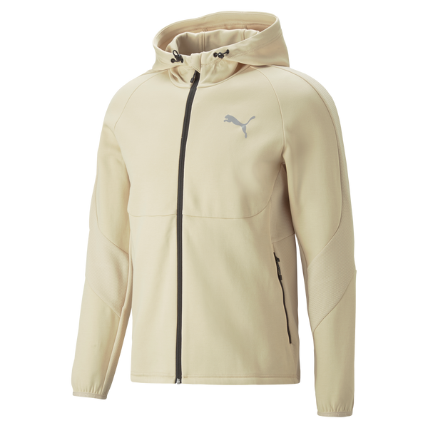 EVOSTRIPE Full-Zip Hoodie DK Granola