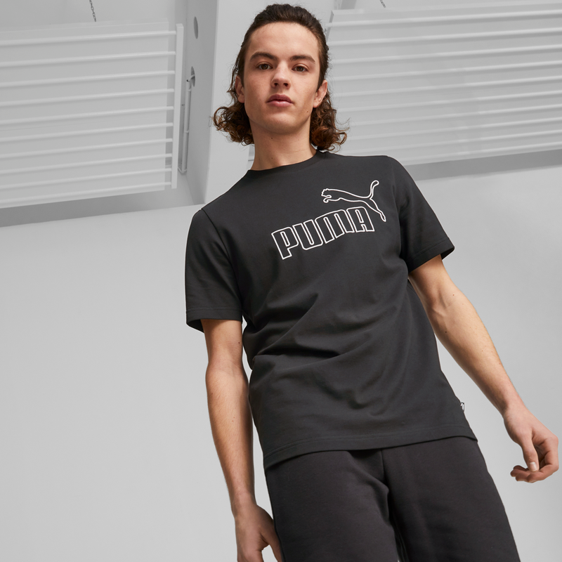 ESS ELEVATED Pique Tee M PUMA Black