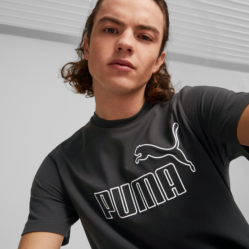 ESS ELEVATED Pique Tee M PUMA Black