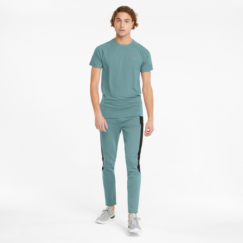 Evostripe Tee Mineral Blue