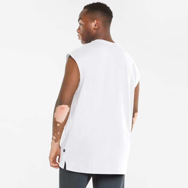 ESS Sleeveless Tee M Puma White