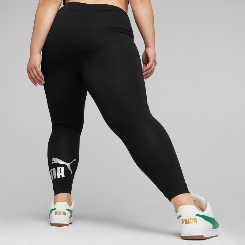 ESS+ Metallic Leggings Puma Black-Silver