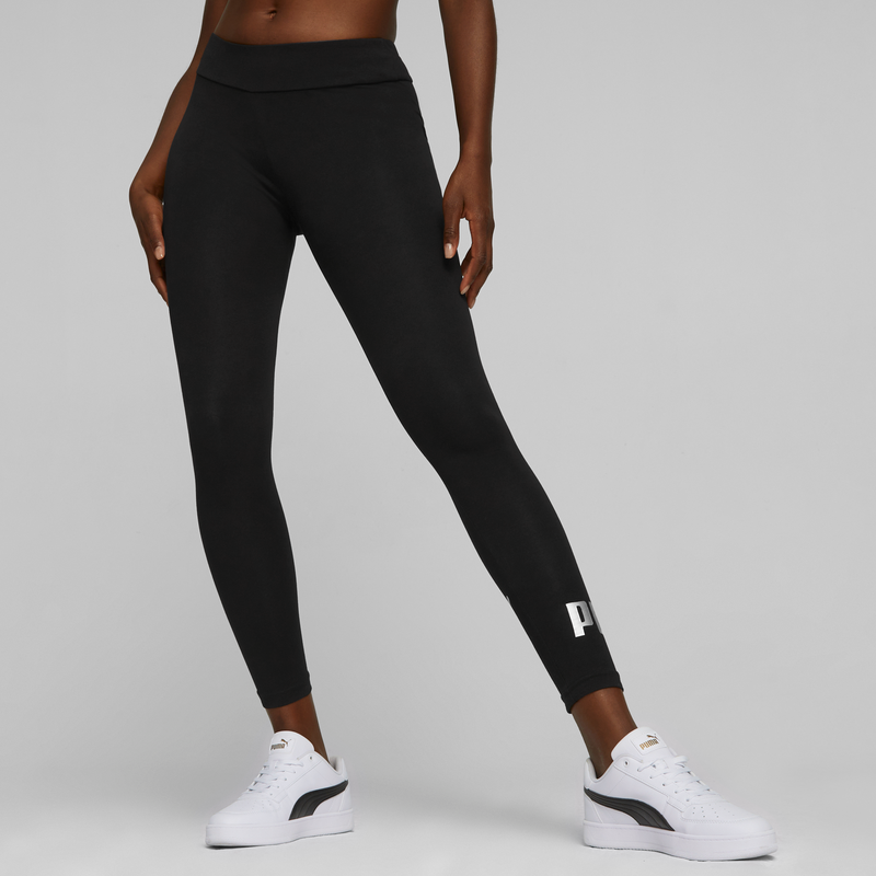 ESS+ Metallic Leggings Puma Black-Silver